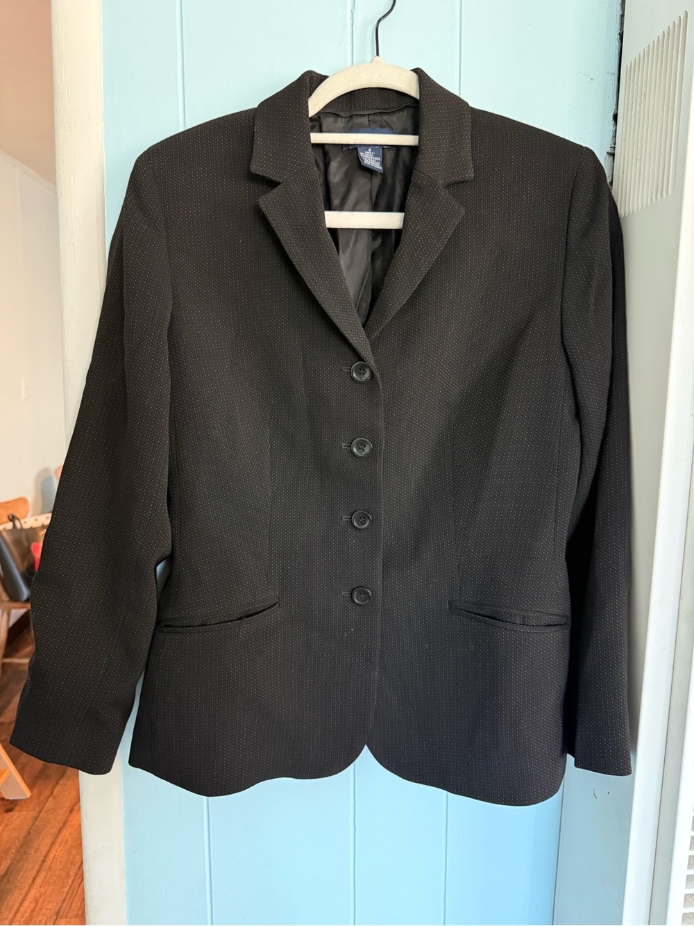 Ann Taylor Black Textured Women's Blazer